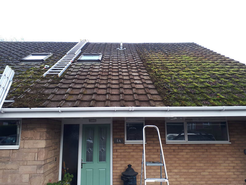 moss-covered-roof-half-cleaned
